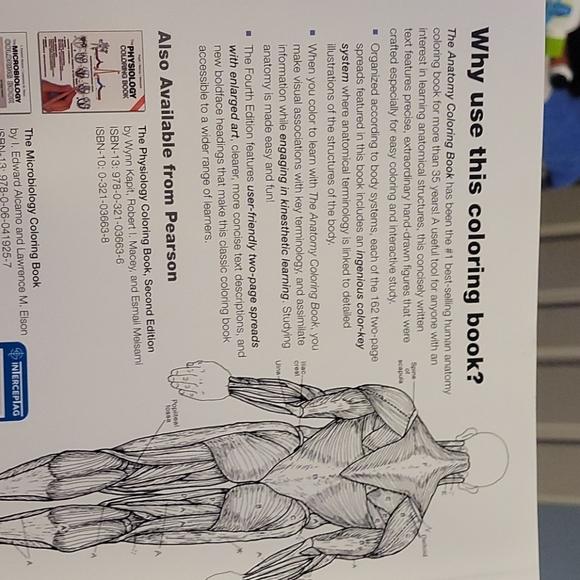 The Anatomy coloring book - Picture 5 of 5